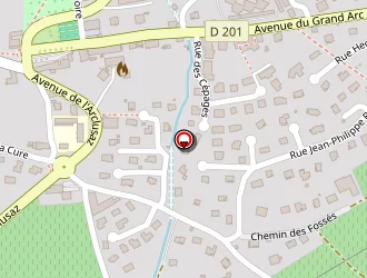 Carte de Spar Supermarché Hpm Franchisé Indép à Allues (les)