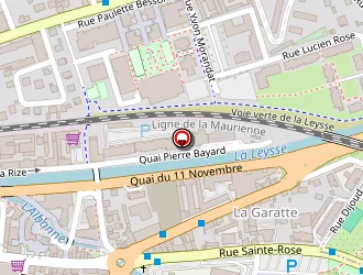 Carte de Casabio à Chambéry