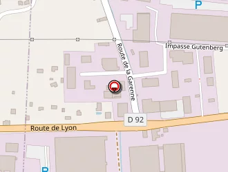 Carte de Elec Net à Rochetoirin