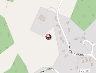 Carte de Stade Eybrail à Ussel