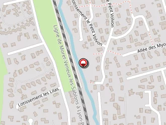 Carte de Cinier Nathalie à Veauche