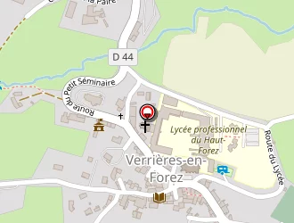 Carte de Fenner Eric à Verrières-en-forez