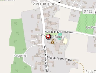 Carte de M. Catroux Daniel à Germignac