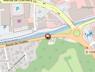 Carte de Zanon Services à Ravoire (la)