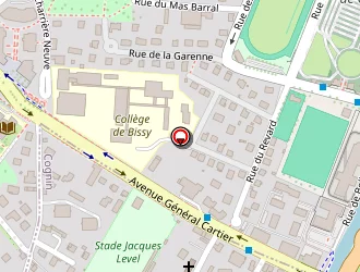 Carte de Barlet Jacqueline à Cognin