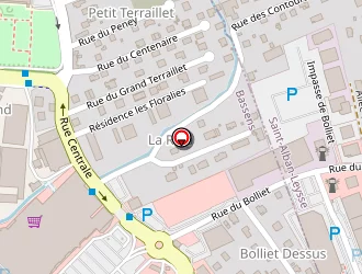 Carte de Factory à Bassens