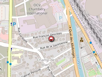 Carte de Yztaxi à Chambéry