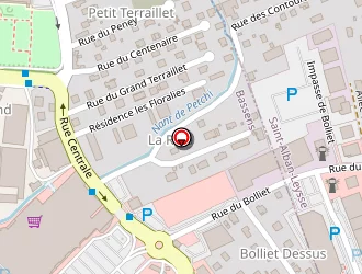 Carte de Pc73 à Bassens