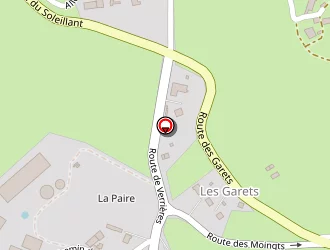 Carte de Robert Gérard à Verrières-en-forez