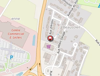 Carte de E.leclerc Sodipons à Pons