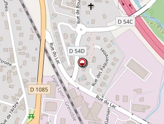 Carte de Sider à Nivolas-vermelle