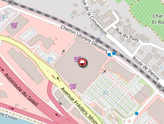 Carte de Espace Sfr à Chasse-sur-rhône