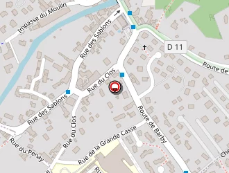 Carte de Decobecq Nicolas David à Saint-alban-leysse