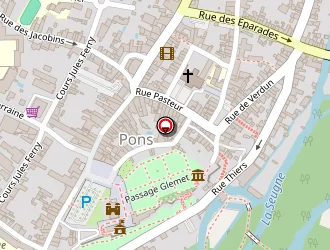 Carte de Moreau Jean à Pons
