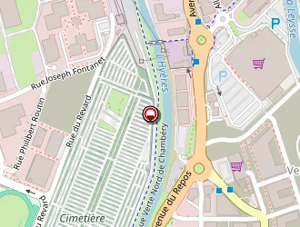 Carte de Etap Hotel Chambéry Centre à Chambéry