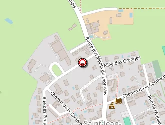 Carte de La Poste à Saint-jean-de-touslas