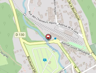 Carte de Stade Des Crouzets à Mont-dore