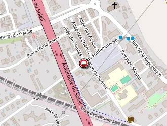 Carte de Gymnase à Chasse-sur-rhône