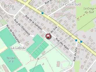 Carte de Les Arbousiers à Chambéry