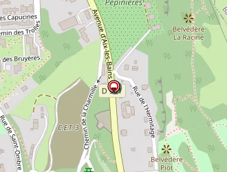 Carte de A2micile Chambéry - Aix à Chambéry