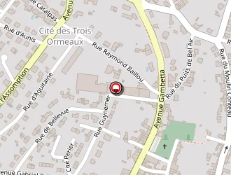 Carte de Pharmacie De La Poste à Pons