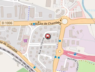 Carte de Archea Bourgoin à Bourgoin-jallieu