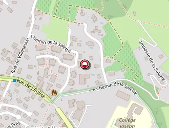 Carte de La Poste à Saint-alban-leysse