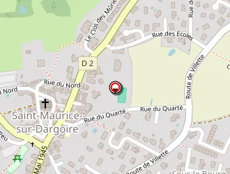 Carte de Centre Equestre à Saint-maurice-sur-dargoire