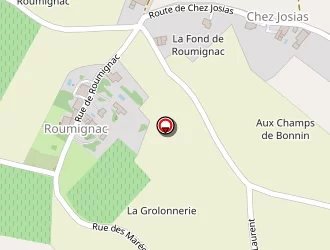 Carte de Curaudeau à Cozes