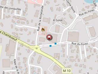 Carte de Canel à Saint-galmier