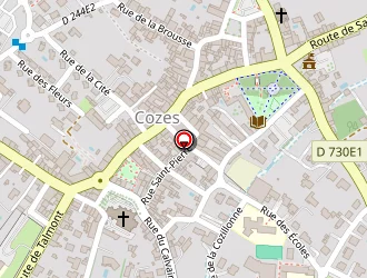 Carte de Nina Coiffure à Cozes