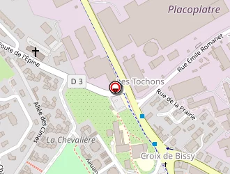 Carte de Aeb Gym à Chambéry