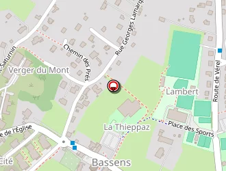 Carte de Tardy Gilbert à Bassens