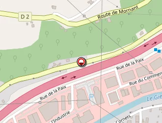 Carte de C.d.l à Givors