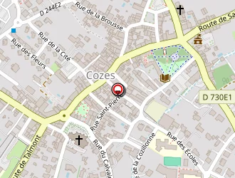 Carte de Nicolo Hélène à Cozes