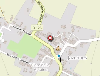 Carte de Hodemon Serge à Jazennes