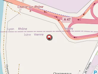 Carte de Seval à Chasse-sur-rhône