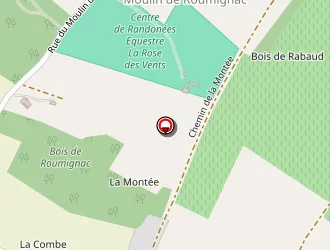 Carte de Direction Des Infrastructures à Cozes