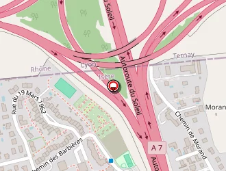 Carte de Ducab Menuiserie à Chasse-sur-rhône