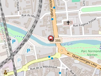 Carte de Ecole Sainte Marie à Givors