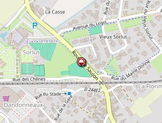 Carte de Café Du Commerce à Cozes