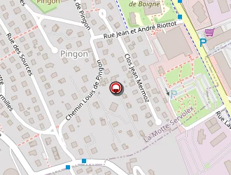 Carte de Borson Frédéric (ei) à Chambéry