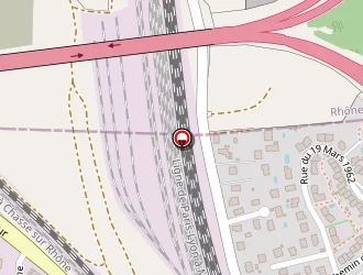 Carte de Boulangerie Colomb à Chasse-sur-rhône