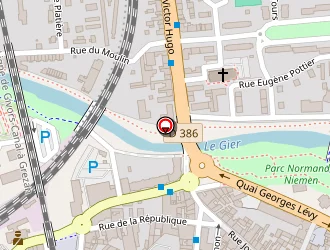 Carte de Cinéma Le Paris à Givors