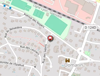 Carte de Calibaie à Domarin