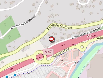 Carte de Carrefour à Givors