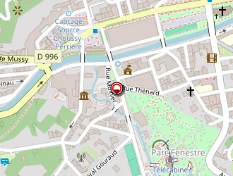 Carte de Cleotel à Bourboule (la)