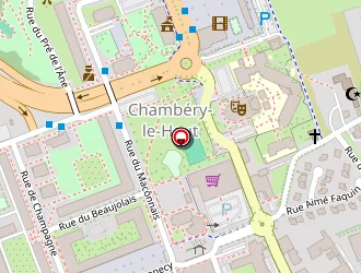 Carte de Commune De Chambery à Chambéry