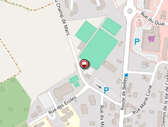 Carte de Au Bal Champêtre à Aoste