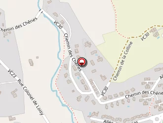 Carte de Secom à Saint-galmier